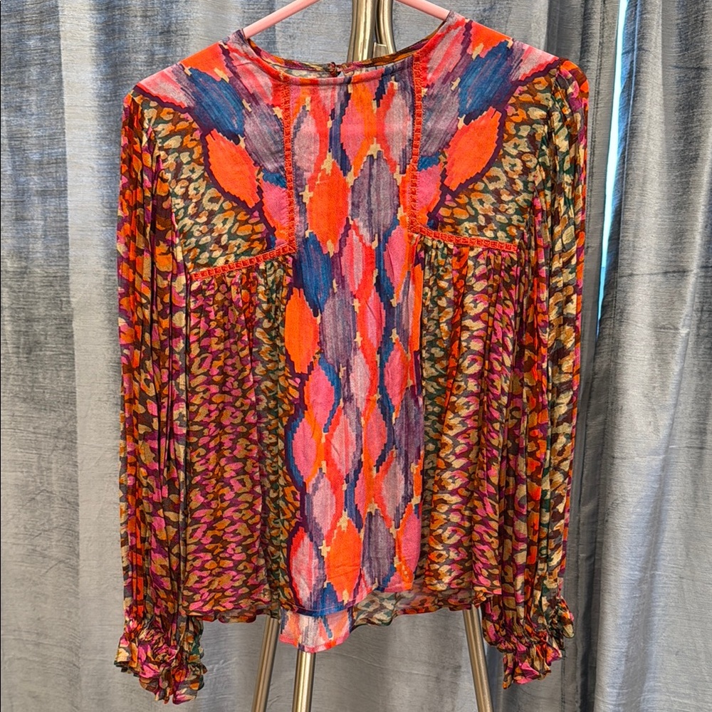 Blink London Vibrant Multicolor Women's Top